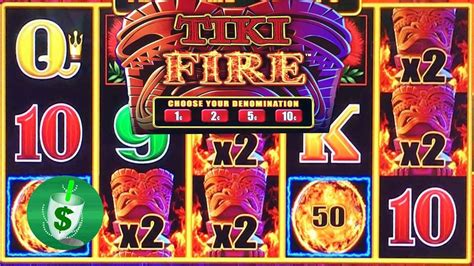 Tiki Torch Slot Machine .